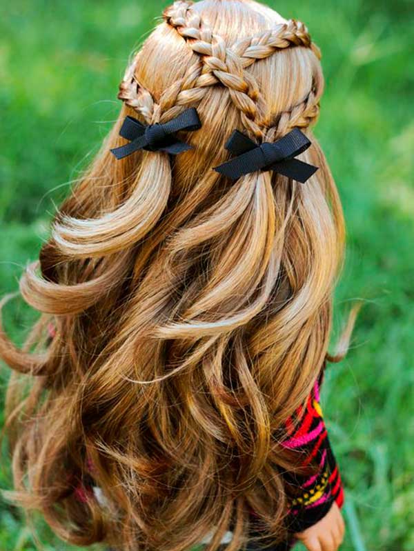 1001 ideas de peinados de novia más consejos  Long hair styles Wedding  curls Hair styles